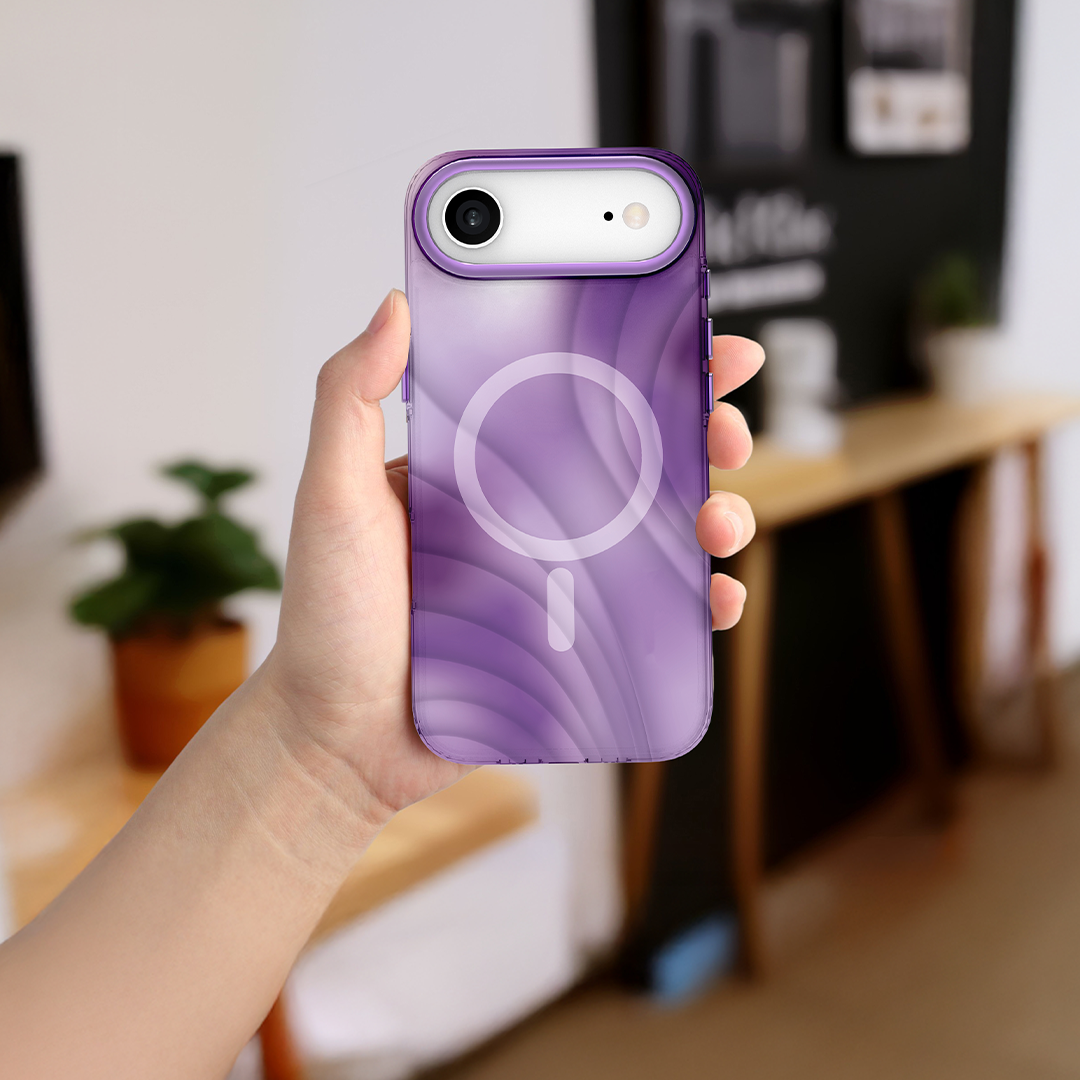 LZEL MagFluxo Craft Case for iPhone Air | Purple LZEL MagFluxo Craft Case for iPhone Air | Purple
